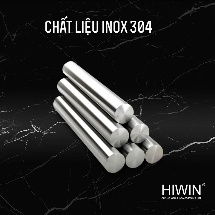 Kệ giỏ inox nhà tắm Inox 304 chống gỉ kích thước 375x125x88mm HIWIN Y-205