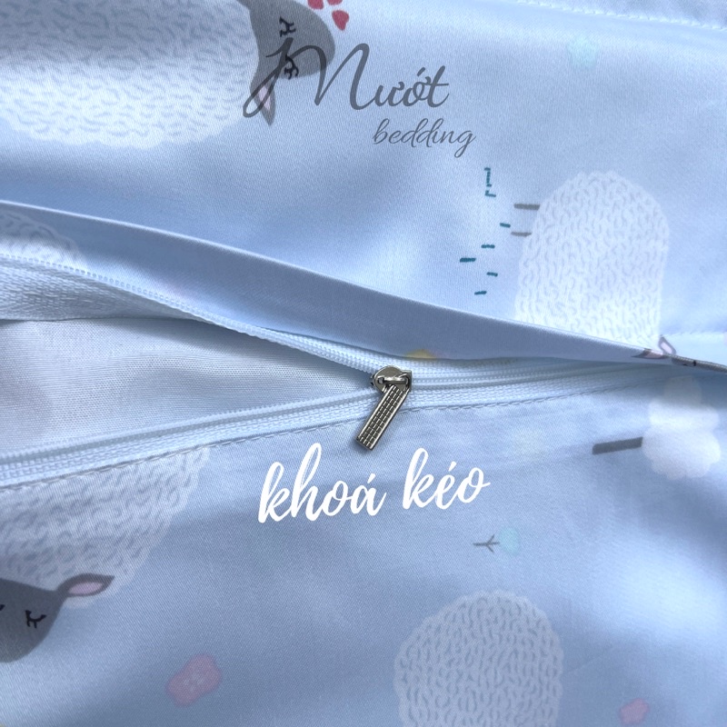 Áo gối / Vỏ gối nằm chất liệu Tencel cao cấp, mềm mịn, thoáng mát