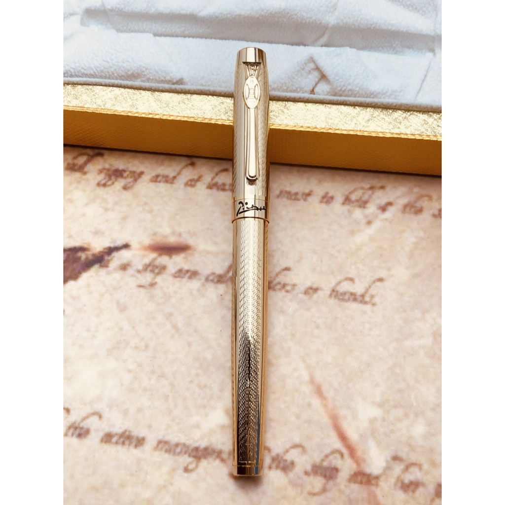 Bút máy cao cấp  hãng Picasso pimio 933 mạ vàng - Làm quà tặng