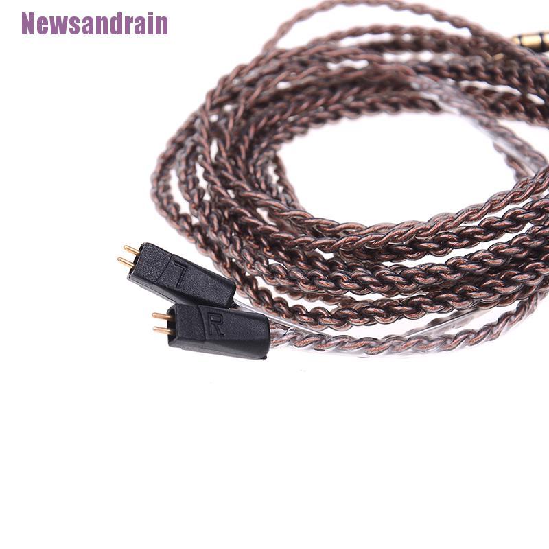 Dây Cáp Nâng Cấp Âm Thanh Tai Nghe Kz Zs5 Zs6 Zsr Zs10 Zst