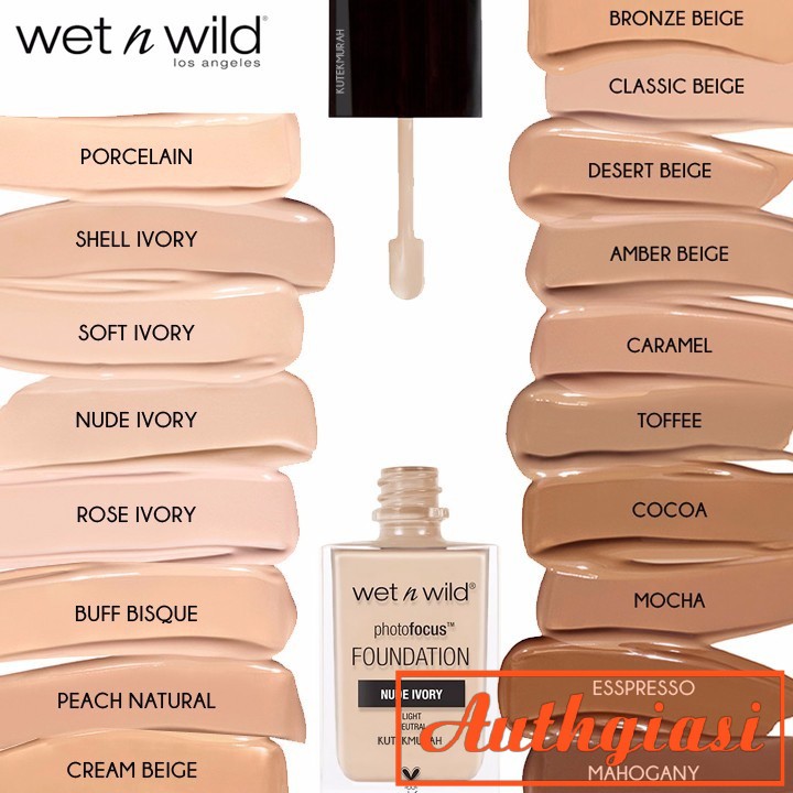 Kem nền Wet n Wild Photo Focus Foundation bền tone che phủ tốt | BigBuy360 - bigbuy360.vn