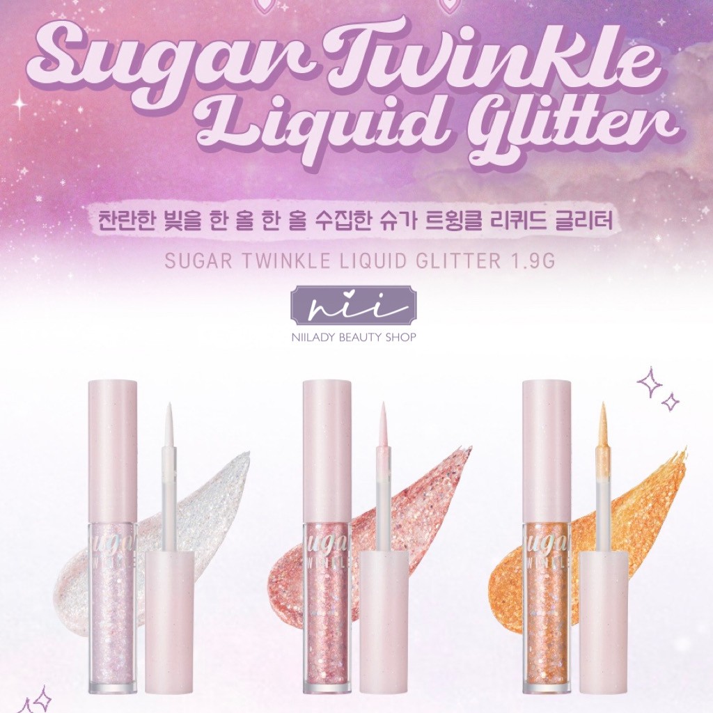 Nhũ mắt Peripera Sugar Twinkle Liquid Glitter