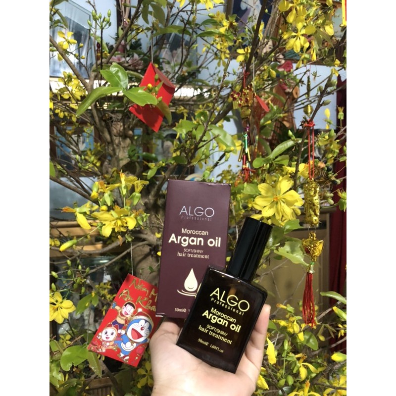 Serum siêu dưỡng tóc ALGO Moroccan Again Oil Chính Hãng