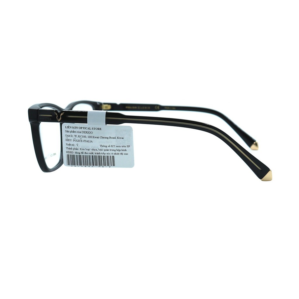 Gọng kính chính hãng Police VPLC52G 0BLK màu sắc thời trang, thiết kế dễ đeo bảo vệ mắt