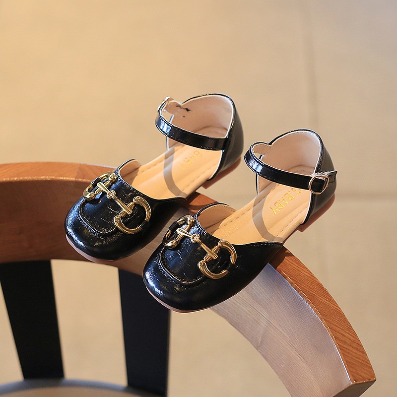 Giày búp bê bé gái đi học đế bệt giày sandal bé gái quai dán mũi vuông mềm nhẹ đẹp thời trang hàng chính hãng MG V601