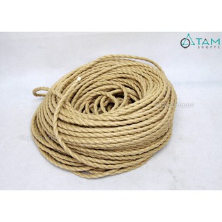 [CÓ SẴN-DÂY LOẠI 1-LÕI TO] Dây điện giả dây thừng trang trí ĐK1cm [Bán theo 1m tới]