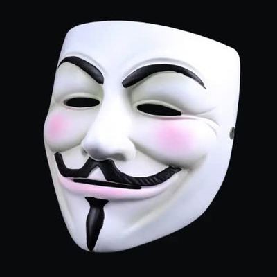 Mặt nạ hacker - Anonymous - Mặt nạ hacker 2020 - MẶT NẠ HÓA TRANG HACKER anonymous màu trắng