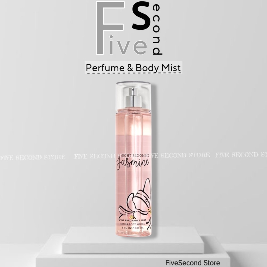 🔸ғιveѕecond 🔸 Xịt thơm toàn thân 𝐁𝐚𝐭𝐡 𝐚𝐧𝐝 𝐁𝐨𝐝𝐲 𝐖𝐨𝐫𝐤𝐬 Night Blooming Jasmine - ᴄʜíɴʜ ʜãɴɢ🔸