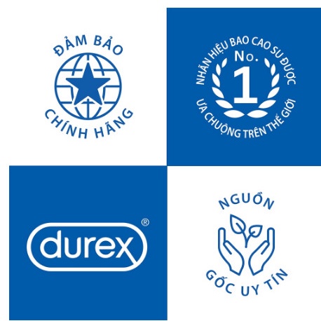 Cặp đôi bao cao su durex kingtex và bao cao su Durex Pleasuremax (Giảm Giá Sập Sàn) siêu mỏng ôm sát chính hãng
