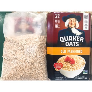 Nữa Thùng Yến mạch Quaker Old Fashion Nguyên Hạt Túi 2,265gr