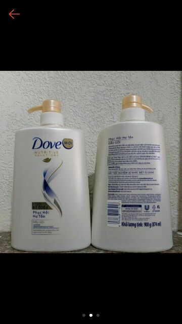 Dầu gội dove 900g