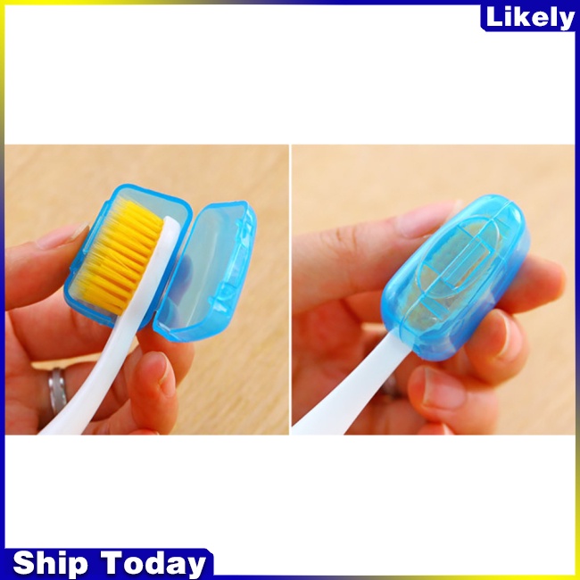 Set 5 nắp đậy bảo vệ đầu bàn chải đánh răng tiện dụng khi đi du lịch