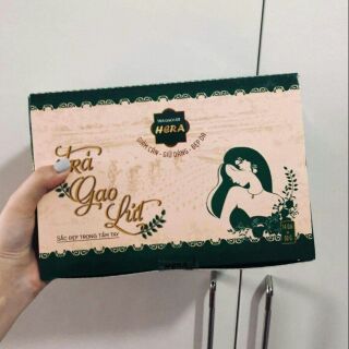 Trà gạo lứt giảm cân Hera