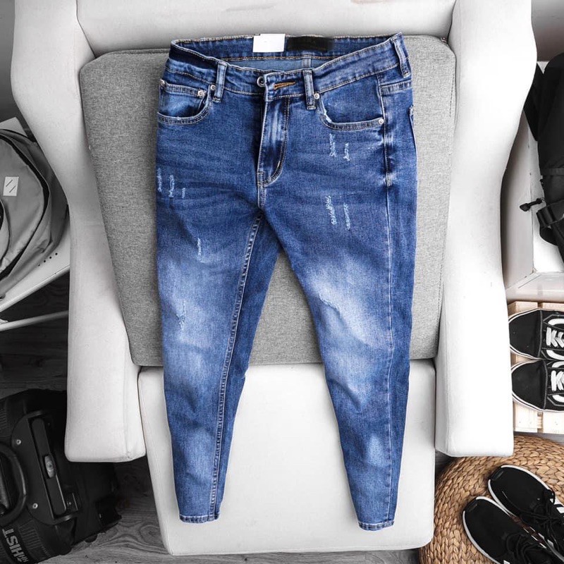 [⚡️ SALE 24%]-Quần jean nam vnxk 03 màu - slimfitống đứng chất đẹp co giãn | BigBuy360 - bigbuy360.vn