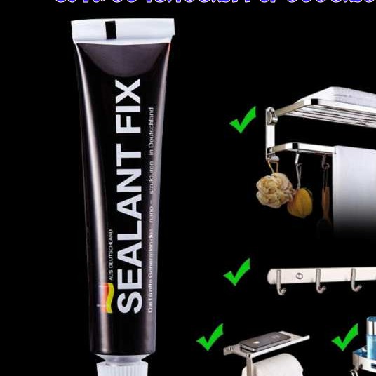 Combo 5 Tuýp Keo dán siêu chắc Sealant Fix - nhập Đức loại 18gr