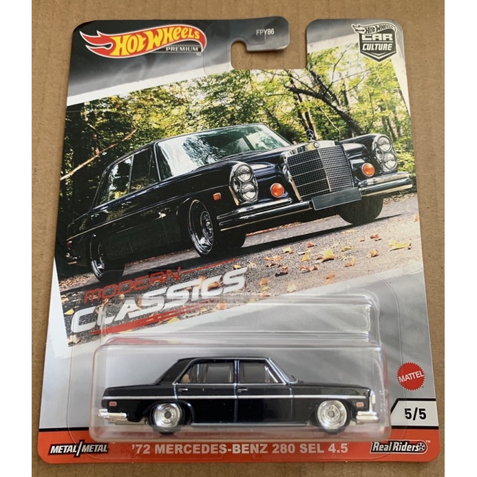 Xe Hot Wheels ‘72 Mercedes Benz 280 SEL 4.5 Modern Classics