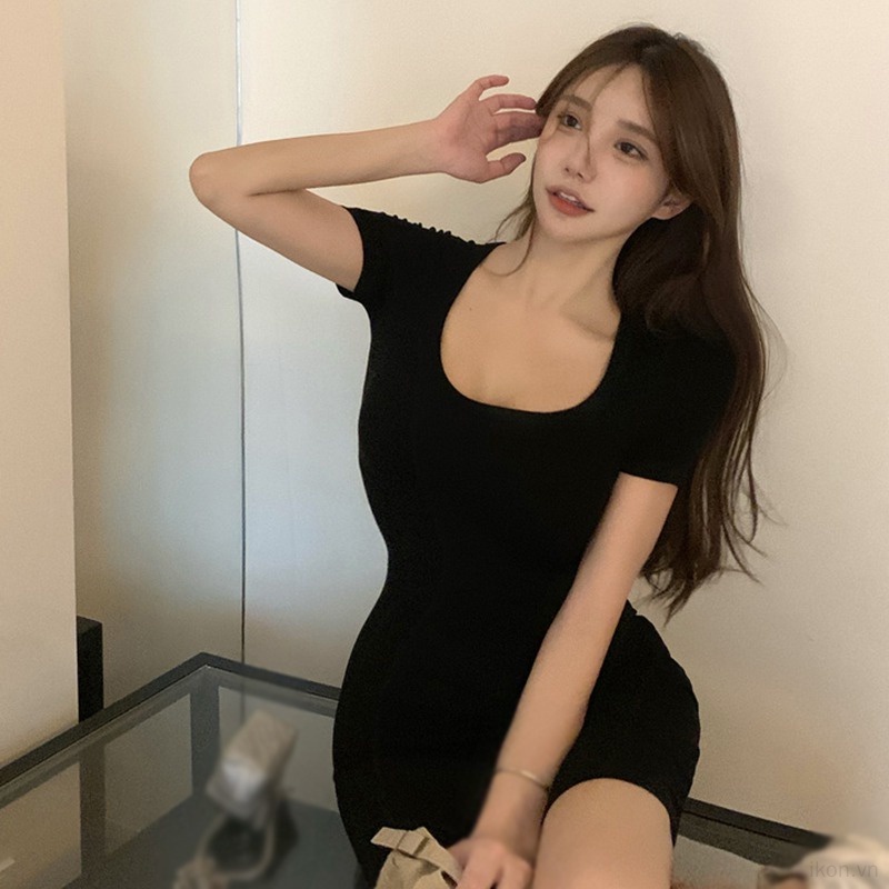 Đầm Body Nữ Tay Ngắn Dáng Ôm