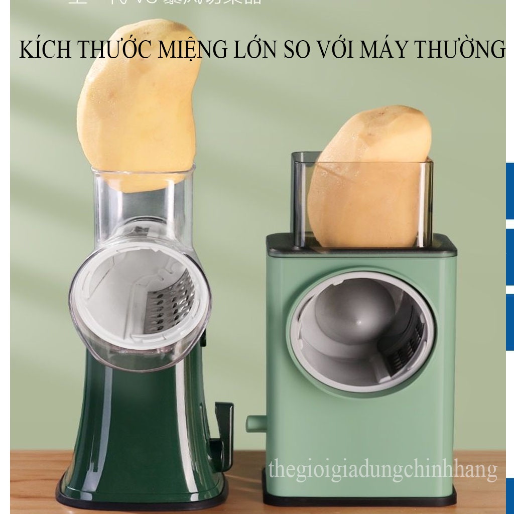 Máy cắt, gọt, nạo rau củ quả tiện lợi, máy bào sợi cao cấp