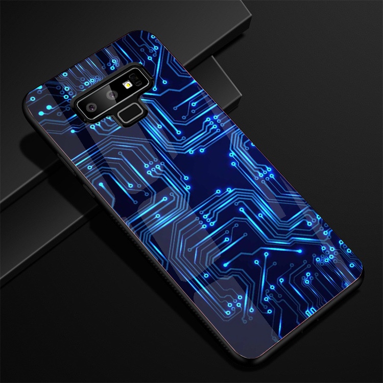 Ốp Lưng Kính SAMSUNG GALAXY NOTE 9 Hình in 3D sáng bóng cao cấp