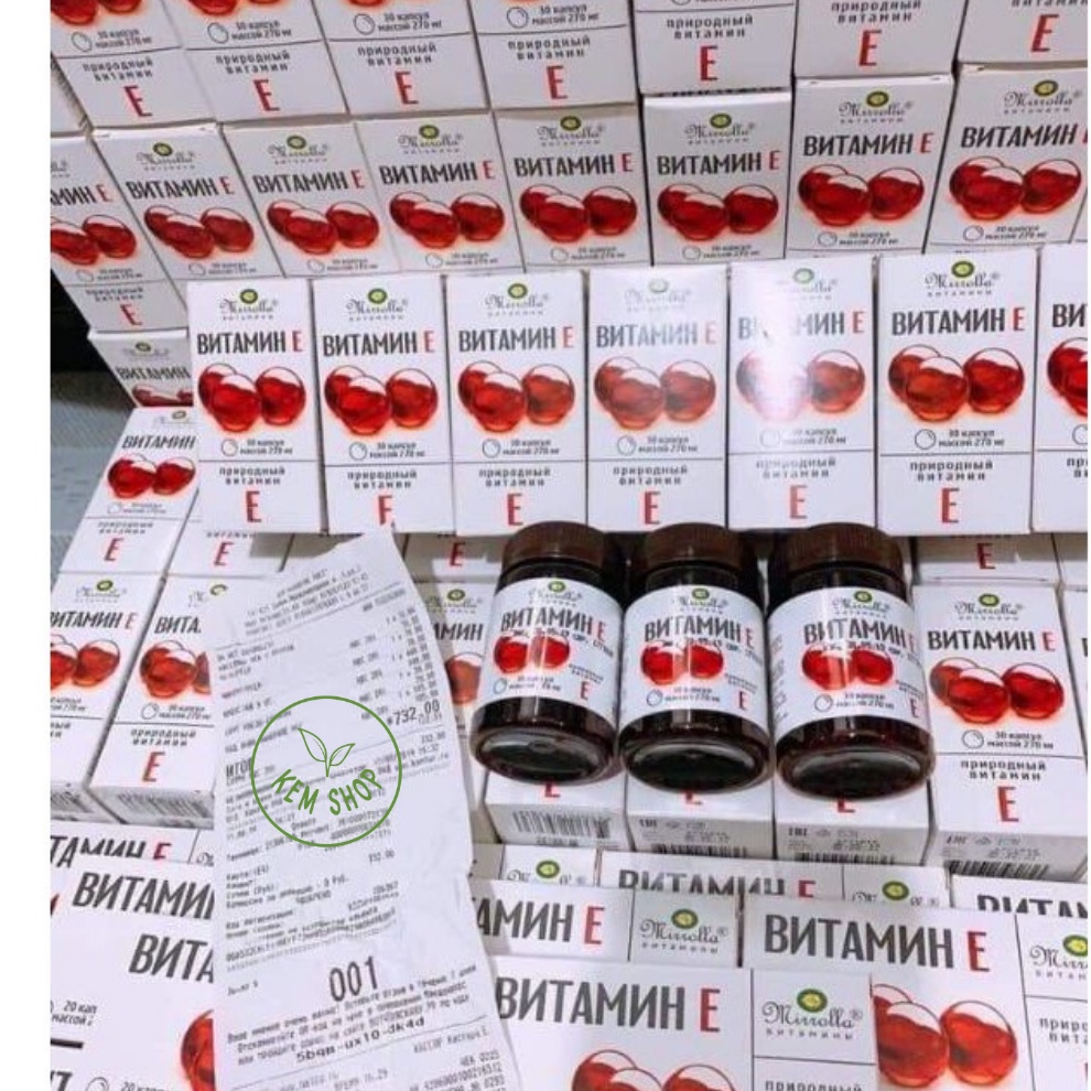 [CAM KẾT CHÍNH HÃNG] Vitamin E đỏ, viên uống đẹp da vitamin E đỏ Nga, hàm lượng 270mg và 400mg làm đẹp, hỗ trợ nội tiết | BigBuy360 - bigbuy360.vn