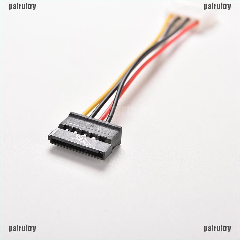 1 Cái 4 Pin Ide Molex To 15-pin Serial Ata Sata Hard Drive Power