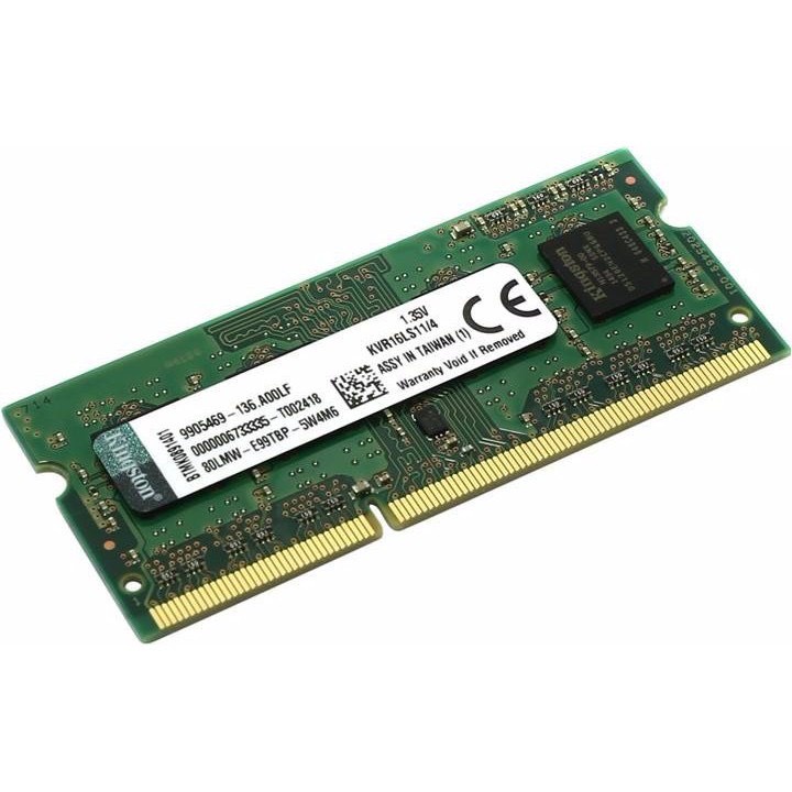 Ram Laptop DDR3L 8GB 1600MHz 4GB PC3L-12800 1.35V Kingston Chính Hãng