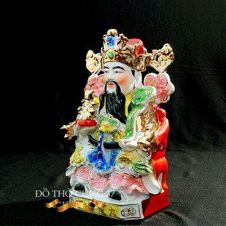 TƯỢNG ÔNG THẦN TIỀN [ GỐM SỨ CAO CẤP]