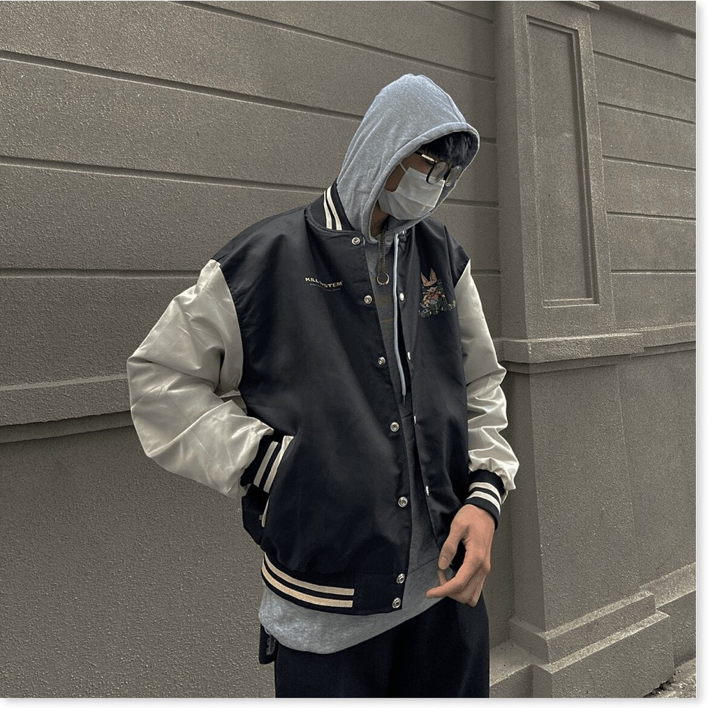 Áo khoác dù bomber unisex dành cho nam nữ cực chất , siêu đẹp hot hè 2021 KOKO MI STORE