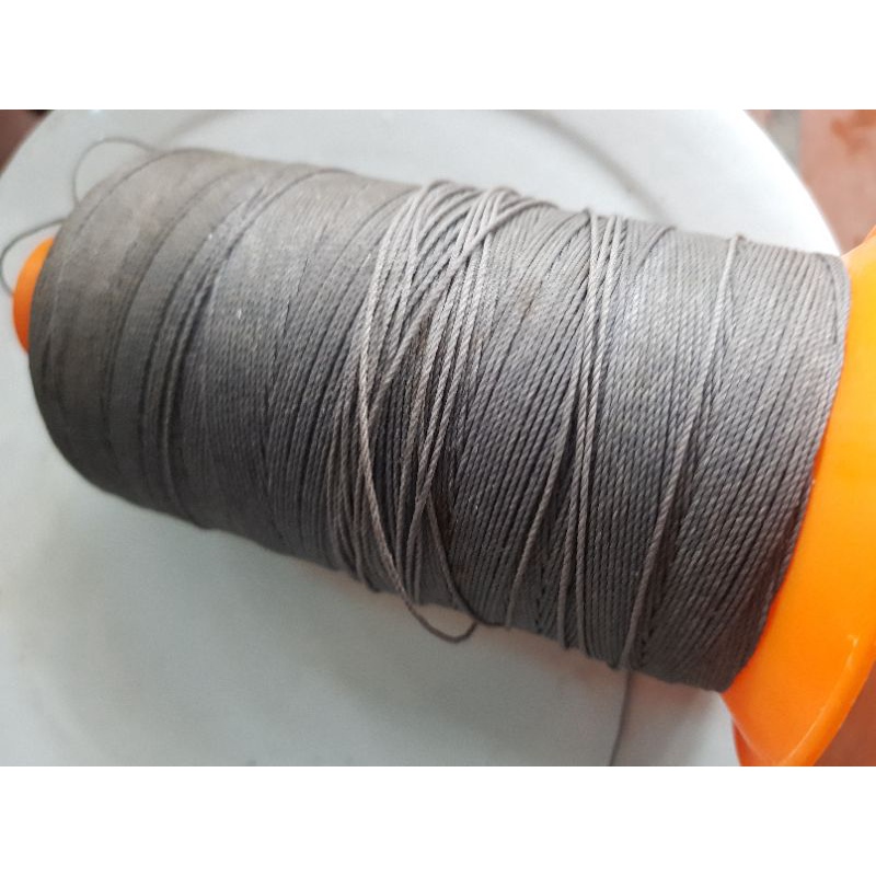 Chỉ dù 1mm xám nâu cuộn 750m