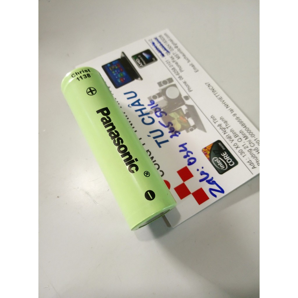 Pin sạc Panasonic HCR-18650, 3.7V -  4.2V_ 4200mAh, cho Fan, đèn bảo, đài FM,...