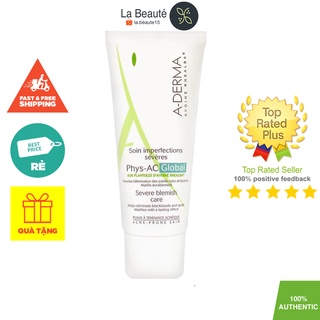 A-Derma Phys - AC Global - Kem Giảm Mụn Ngừa Sẹo 40ml
