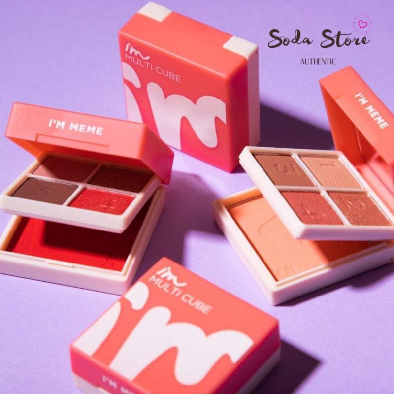 BẢNG MẮT MÁ HỒNG I’M MEME I’M MULTI CUBE