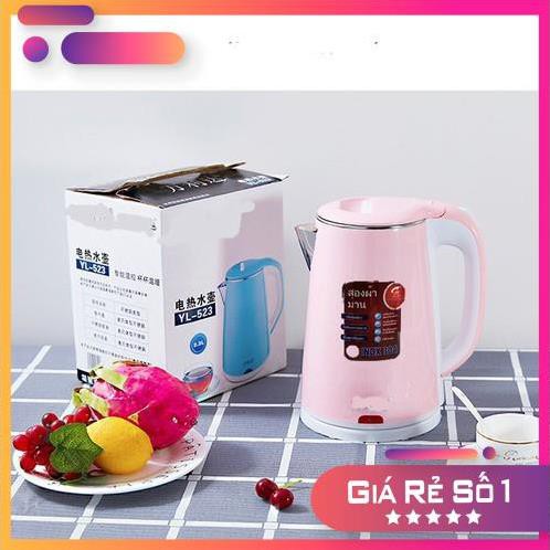 Ấm Siêu Tốc 2 Lớp JipLai Thái Lan 2.5L - Sieuthigiadinh.2021