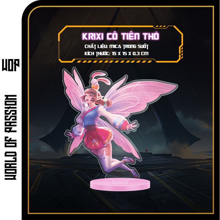 Mô Hình Nhân Vật Krixi Cô Tiên Thỏ Trong Game Liên Quân Mobile