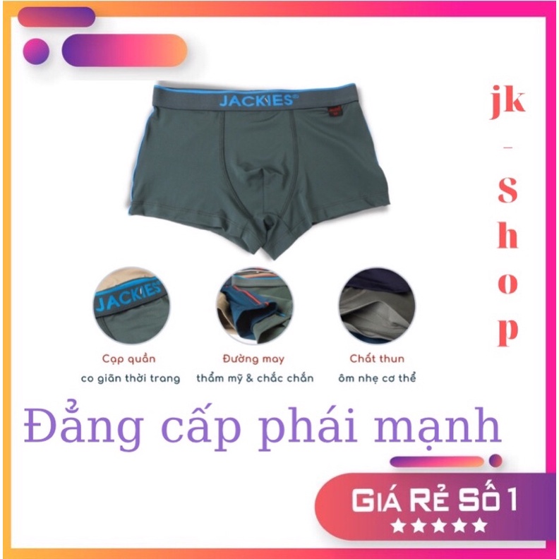 Quần sịp đùi nam, quần lót nam vải thun lạnh , chính hãng, cao cấp JK 207