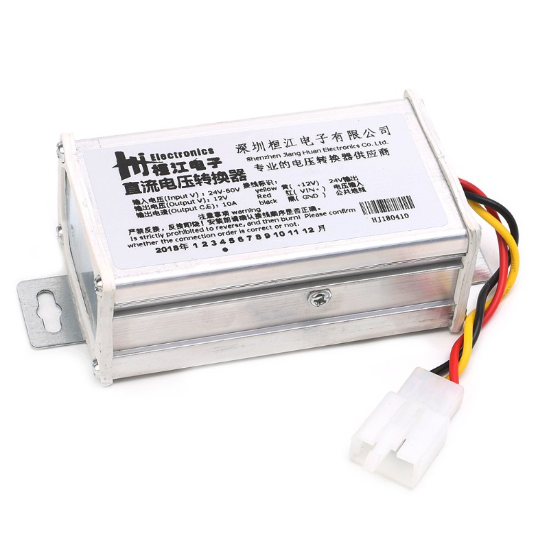 Bộ Chuyển Đổi Dòng Điện Dc 24v-60v Sang 12v 10a 120w Cho Xe Đạp Điện