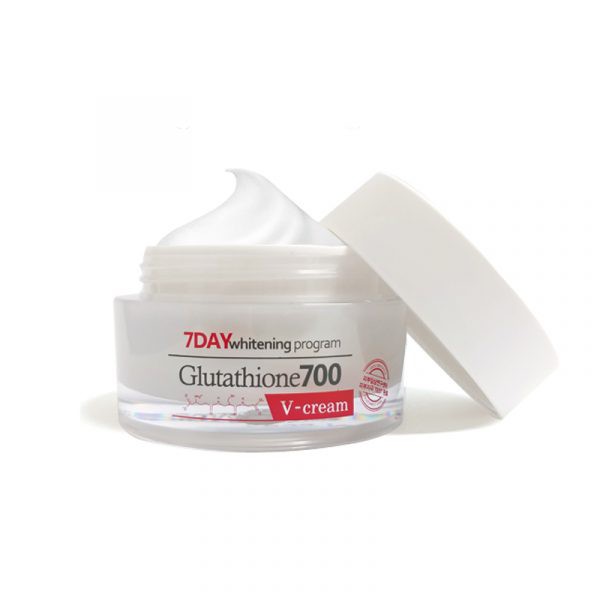 Kem Dưỡng Trắng Da 7Day Whitening Program Glutathione 700 V-Cream