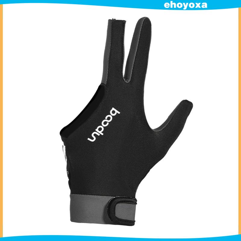 Găng Tay Trái Chơi Bida 3 Ngón Chống Trượt Cho Nam Nữ