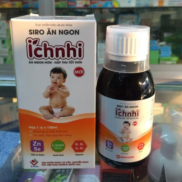 Siro ăn ngon Ích Nhi (Chai 100ml)