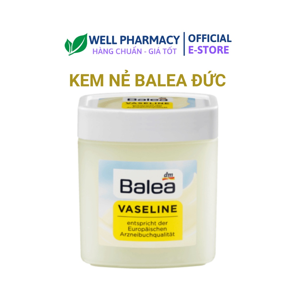 Kem Nẻ Balea Vaseline, 125 ml cấp ẩm, dưỡng da, chống nẻ, khô da