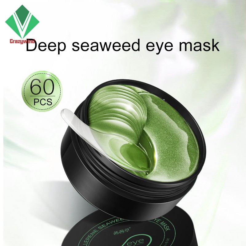 Set 60 miếng mặt nạ vàng xanh tảo biển mắt chống lão hóa dưỡng ẩm cho mắt | BigBuy360 - bigbuy360.vn