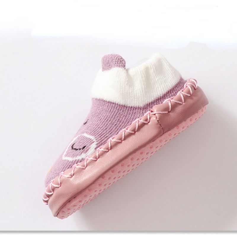 Vớ Cao Su Chống Trượt Hoạt Hình Cho Bé 0-24 Tháng Tuổi