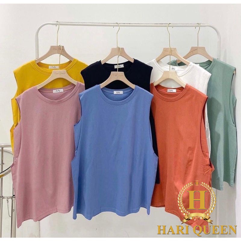 Áo tanktop nữ trơn nhiều màu cá tính HARI0520