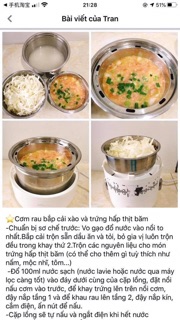 Nồi cơm điện Bear 3 tầng DFH-S2358