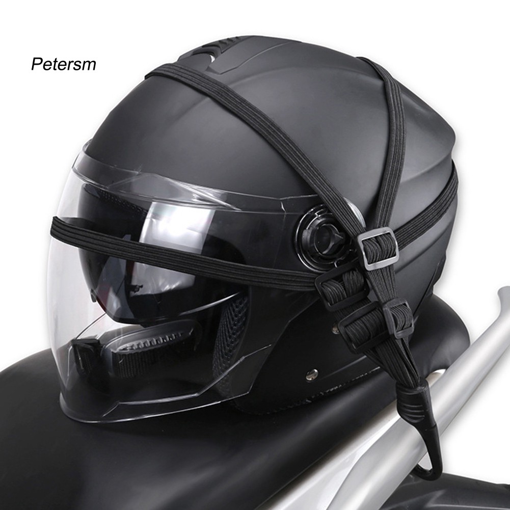 Dây đai co giãn có thể điều chỉnh 60cm dùng để cố định nón bảo hiểm mô tô