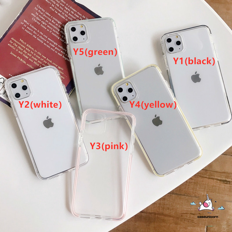 Ốp điện thoại TPU mềm trong suốt chống sốc tốt cho IPhone 11 Pro Max iPhone 6 6s 7 8 Plus X XR XS MAX SE 2020