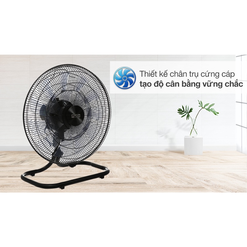 Quạt sàn chân quỳ AC AIF01D1818 Có Remote, Bảo Hành 24 Tháng