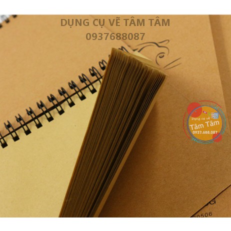 [ TÂM TÂM ]-Sketchbook, Sổ xi măng,Kfrat sketchbook-