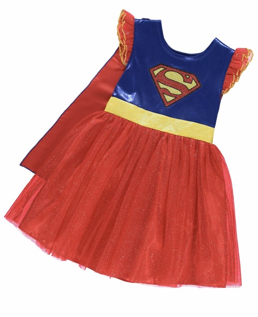 Bộ hoá trang Cô gái siêu nhân Super Girl George nhập UK có sẵn