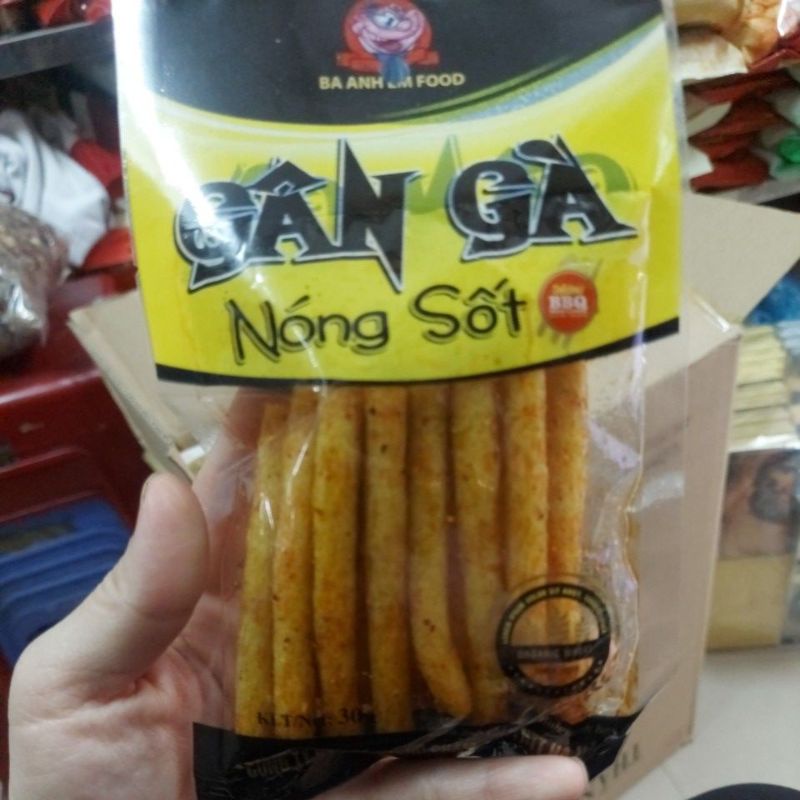 (Đồ Ăn Vặt Trở Về Tuổi Thơ ) Gân gà nóng sốt